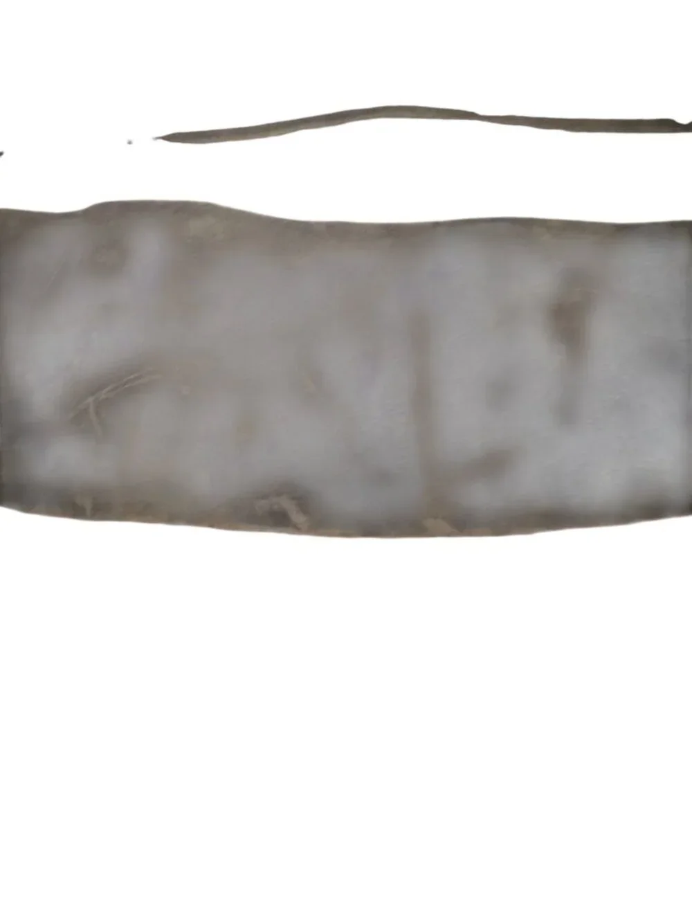 ADA Collection Womens Distressed Wrap Belt One Size Gray Leather Casual New